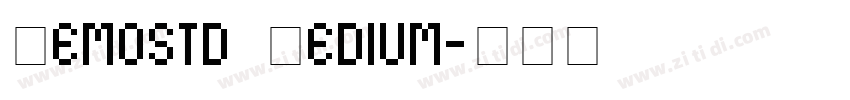 Memostd Medium字体转换